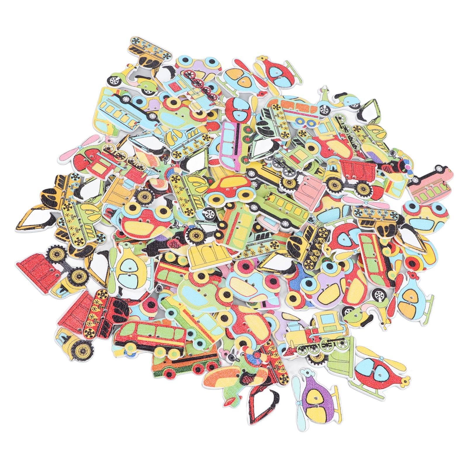 100 шт. Пуговицы для рукоделия Прочные деревянные Мультяшный стиль Транспорт Ассорти цветов Светлые деревянные пуговицы для
100 шт. Пуговицы для рукоделия Прочные деревянные Мультяшный стиль Транспорт Ассорти цветов Светлые деревянные пуговицы для