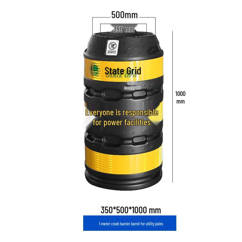 Reflective Yellow-Black Anti-Collision Traffic Bollard Barrel
Reflective Yellow-Black Anti-Collision Traffic Bollard Barrel