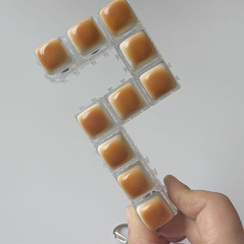 New Connectable Bread Keys Finger Keyboard Keycap Stress Relief Fidget Keychain Pass The Time Key Button Pinch Toy OneSize
New Connectable Bread Keys Finger Keyboard Keycap Stress Relief Fidget Keychain Pass The Time Key Button Pinch Toy OneSize