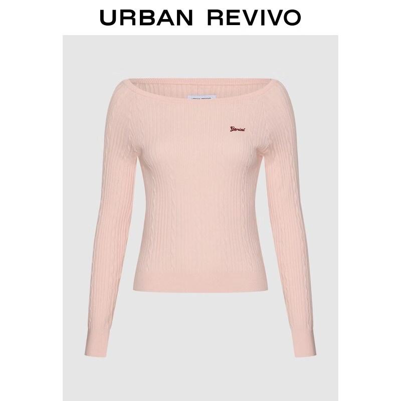 UR Women s Textured Letter Embroidered Off-Shoulder Knit Top S
UR Women s Textured Letter Embroidered Off-Shoulder Knit Top S