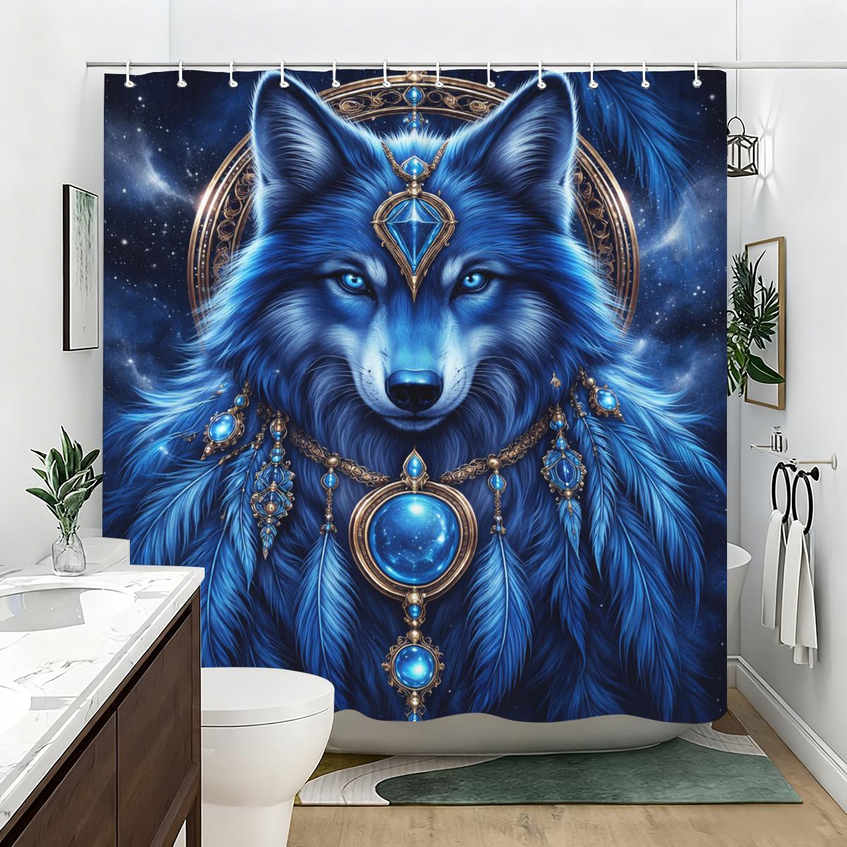 Vivid Animal & Floral Pattern Polyester Shower Curtain - Stylish Bathroom Decor, Decorative Bath Curtain For Home W60H190(CM)-1 Pcs
Vivid Animal & Floral Pattern Polyester Shower Curtain - Stylish Bathroom Decor, Decorative Bath Curtain For Home W60H190(CM)-1 Pcs