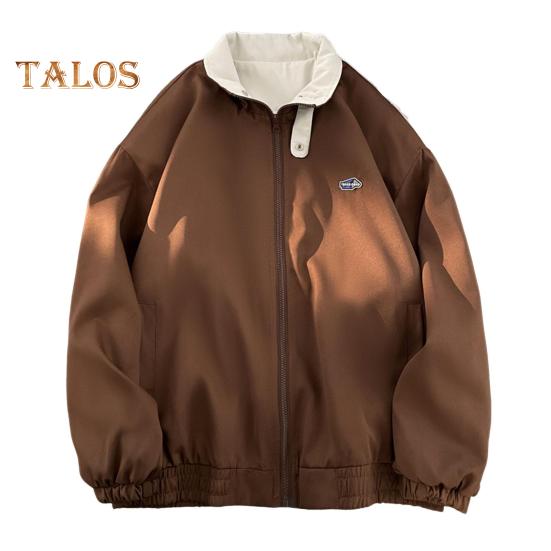 Мужской кардиган, куртка с лацканами, длинный рукав, застежка-молния, цветной дизайн, куртка, пальто с карманами, свободный крой, верхняя одежда L коричневый
Мужской кардиган, куртка с лацканами, длинный рукав, застежка-молния, цветной дизайн, куртка, пальто с карманами, свободный крой, верхняя одежда L коричневый