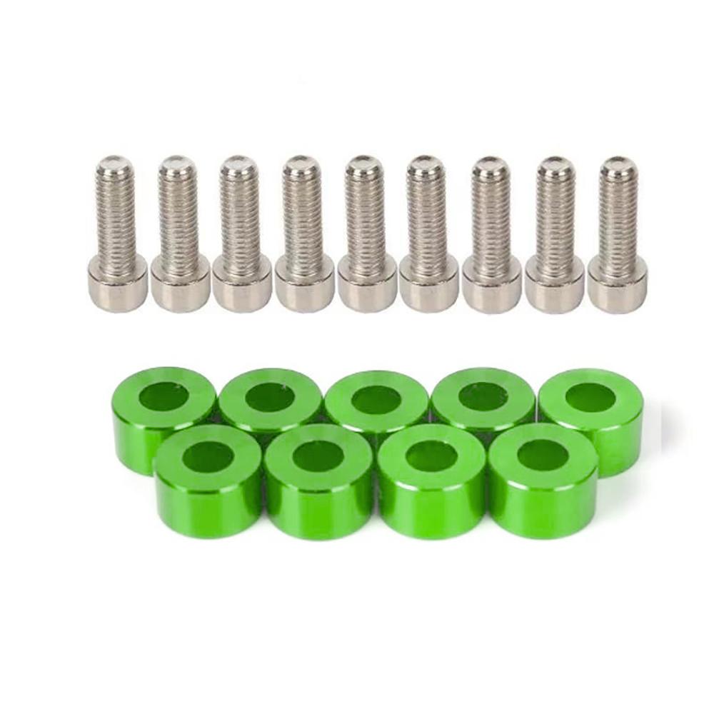 9pcs M8 Aluminum Fender Washers Bolt For Honda Civic B/D/K Series Air Inlet Manifold Engine Screws Decorative Gasket accessories зелений
9pcs M8 Aluminum Fender Washers Bolt For Honda Civic B/D/K Series Air Inlet Manifold Engine Screws Decorative Gasket accessories зелений