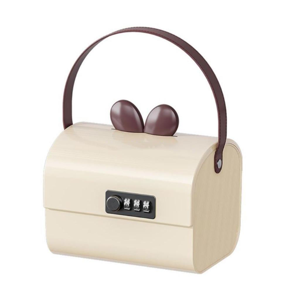 Cartoon Design Password Savings Box Large Capacity Coin Storage Case Children Use бежевий
Cartoon Design Password Savings Box Large Capacity Coin Storage Case Children Use бежевий