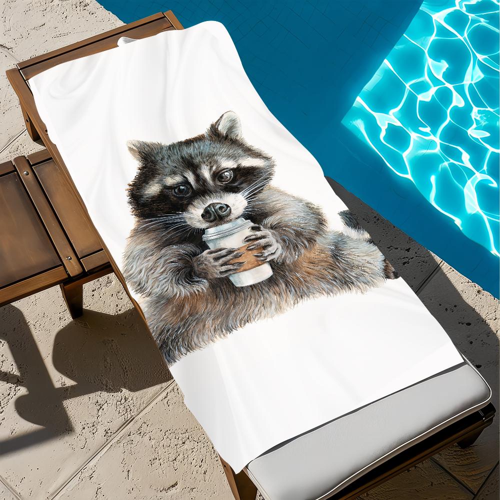 coffee animal Towel Large Quick-Drying Microfiber soft Beach Towel for Travel Fitness Sauna Bathing Camping W40*H60(CM)
coffee animal Towel Large Quick-Drying Microfiber soft Beach Towel for Travel Fitness Sauna Bathing Camping W40*H60(CM)