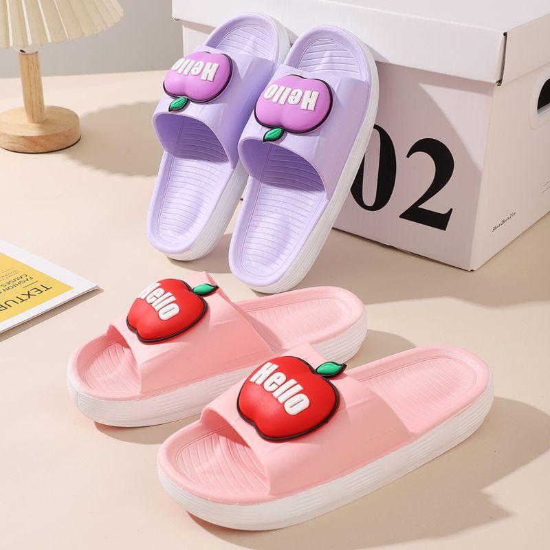 Women Premium Fruit Slippers Thick Sole Anti-Slip Cartoon Bath Slides Indoor & Outdoor High-Quality Home Sandals 36-41
Women Premium Fruit Slippers Thick Sole Anti-Slip Cartoon Bath Slides Indoor & Outdoor High-Quality Home Sandals 36-41