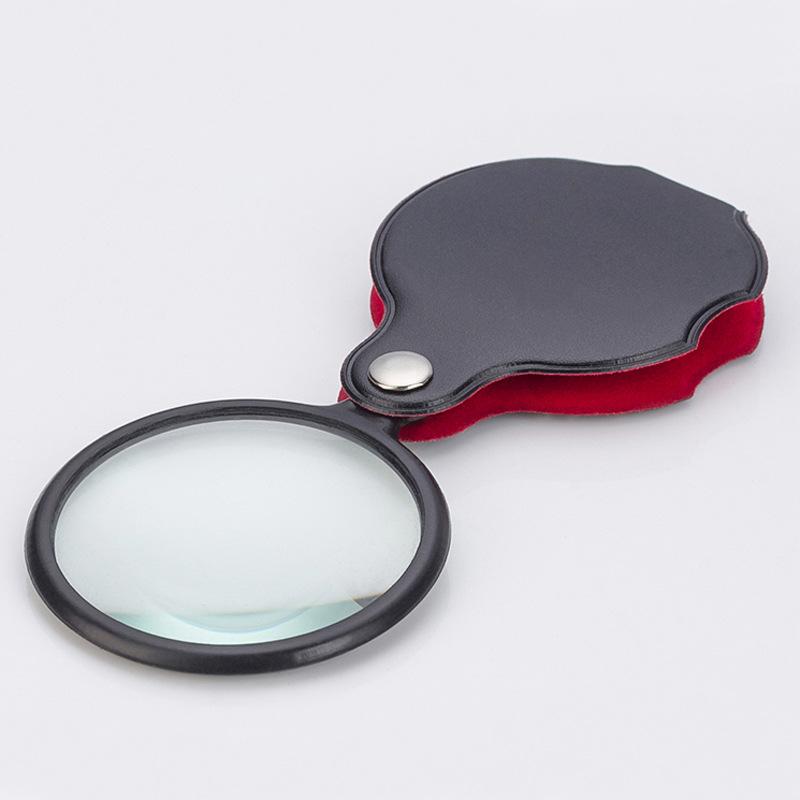 50Mm Handheld Magnifying Glass 8X Leather Pocket Magnifier Single Glass Lens Mini Size Reading Loupe Portable Black Gift Lupa 50MM
50Mm Handheld Magnifying Glass 8X Leather Pocket Magnifier Single Glass Lens Mini Size Reading Loupe Portable Black Gift Lupa 50MM