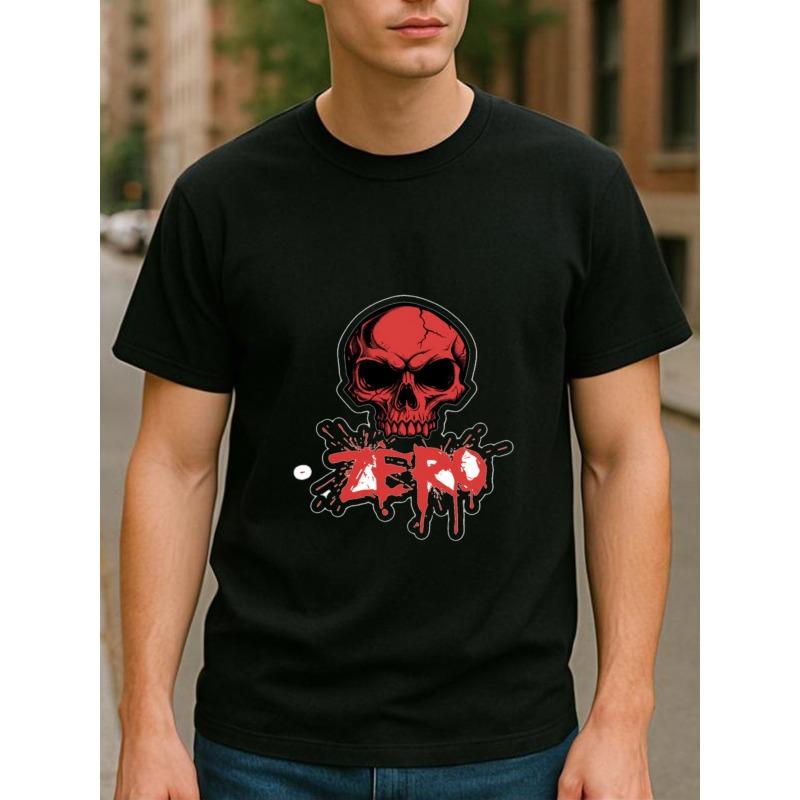 European sizes Men S Casual Short-Sleeved Round-Neck T-Shirt | Skull ZERO Graffiti Print, Versatile Daily Top, All-Season Loose Fit, 4XL чорний
European sizes Men S Casual Short-Sleeved Round-Neck T-Shirt | Skull ZERO Graffiti Print, Versatile Daily Top, All-Season Loose Fit, 4XL чорний