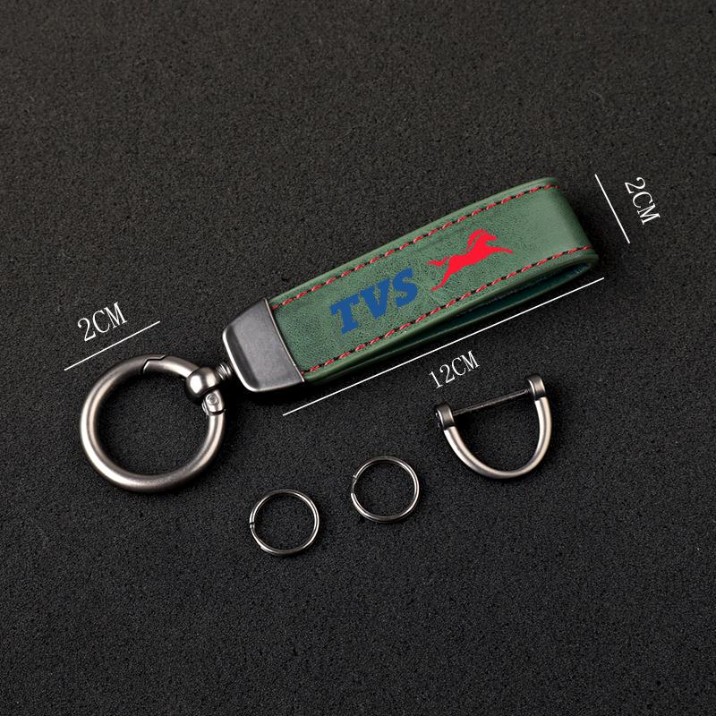 High-Grade Leather Car KeyChain 360 Degree Rotating Horseshoe Key Rings For TVS Car KeyChain Car Accessories
High-Grade Leather Car KeyChain 360 Degree Rotating Horseshoe Key Rings For TVS Car KeyChain Car Accessories