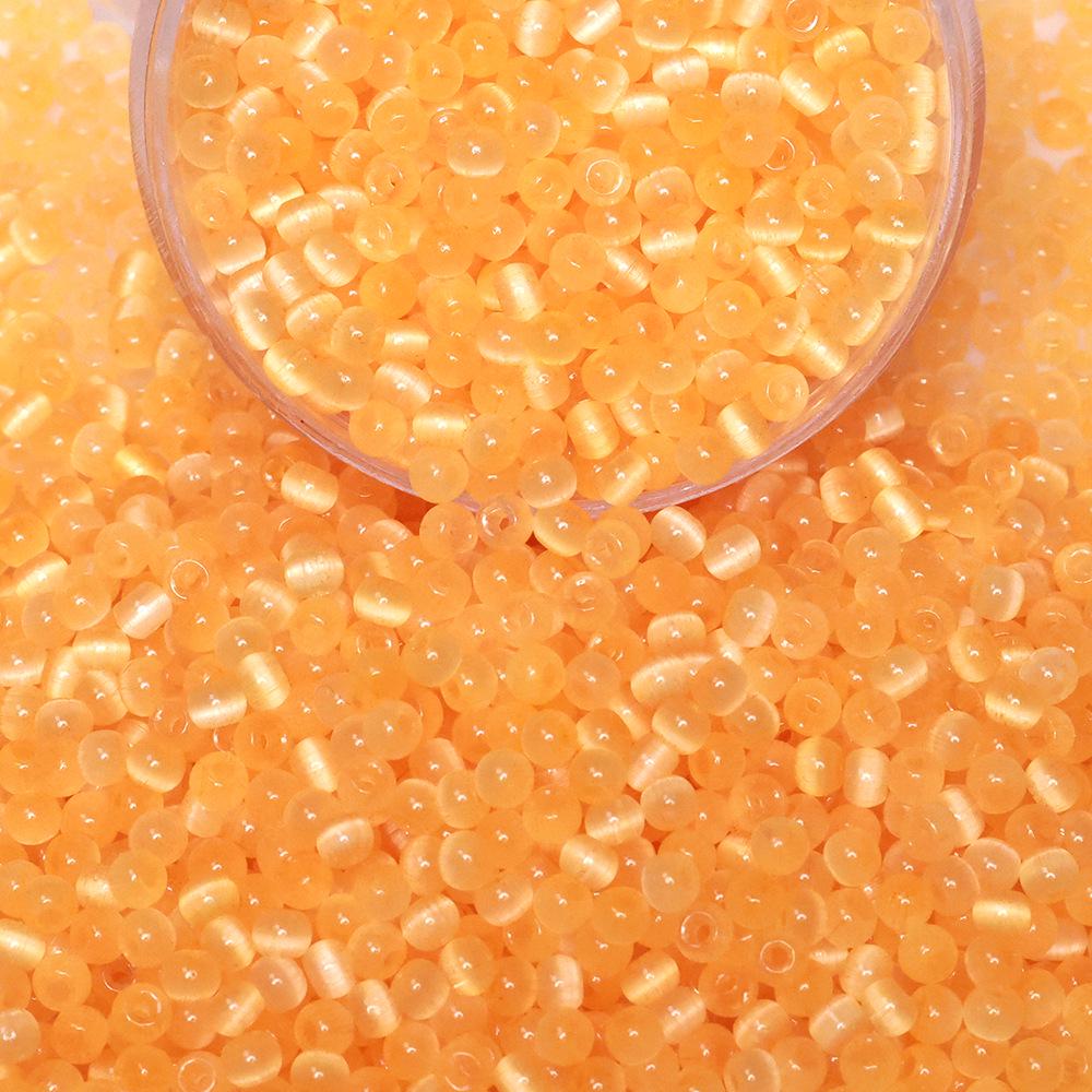 4mm Domestic Cat s Eye Seed Beads for DIY Jewelry - Handmade Bracelet and Necklace Accessories 10g (Approx. 150 beads per pack, 4mm)
4mm Domestic Cat s Eye Seed Beads for DIY Jewelry - Handmade Bracelet and Necklace Accessories 10g (Approx. 150 beads per pack, 4mm)