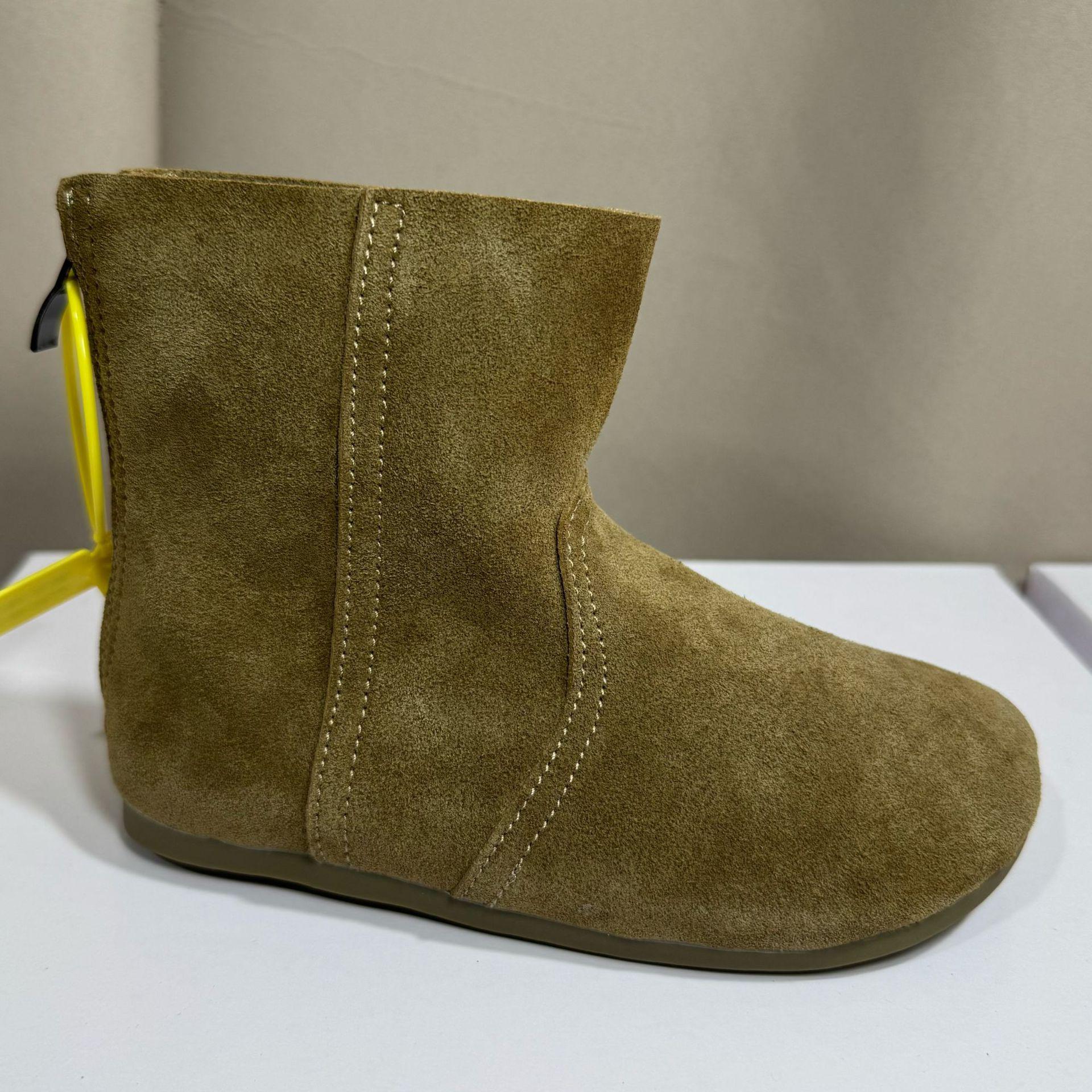 Women s Retro British Ankle Boots - Autumn Western Cowboy Style, Solid Color Suede, Round Toe, In Stock 23 хакі
Women s Retro British Ankle Boots - Autumn Western Cowboy Style, Solid Color Suede, Round Toe, In Stock 23 хакі