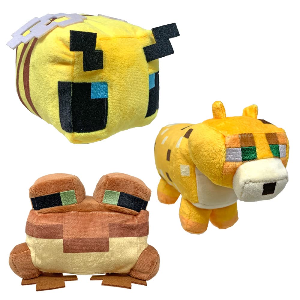 reproducibility stuffed set of official goods Game-like toys, bee, frog, wildcat, 3, approx. 15cm,
reproducibility stuffed set of official goods Game-like toys, bee, frog, wildcat, 3, approx. 15cm,