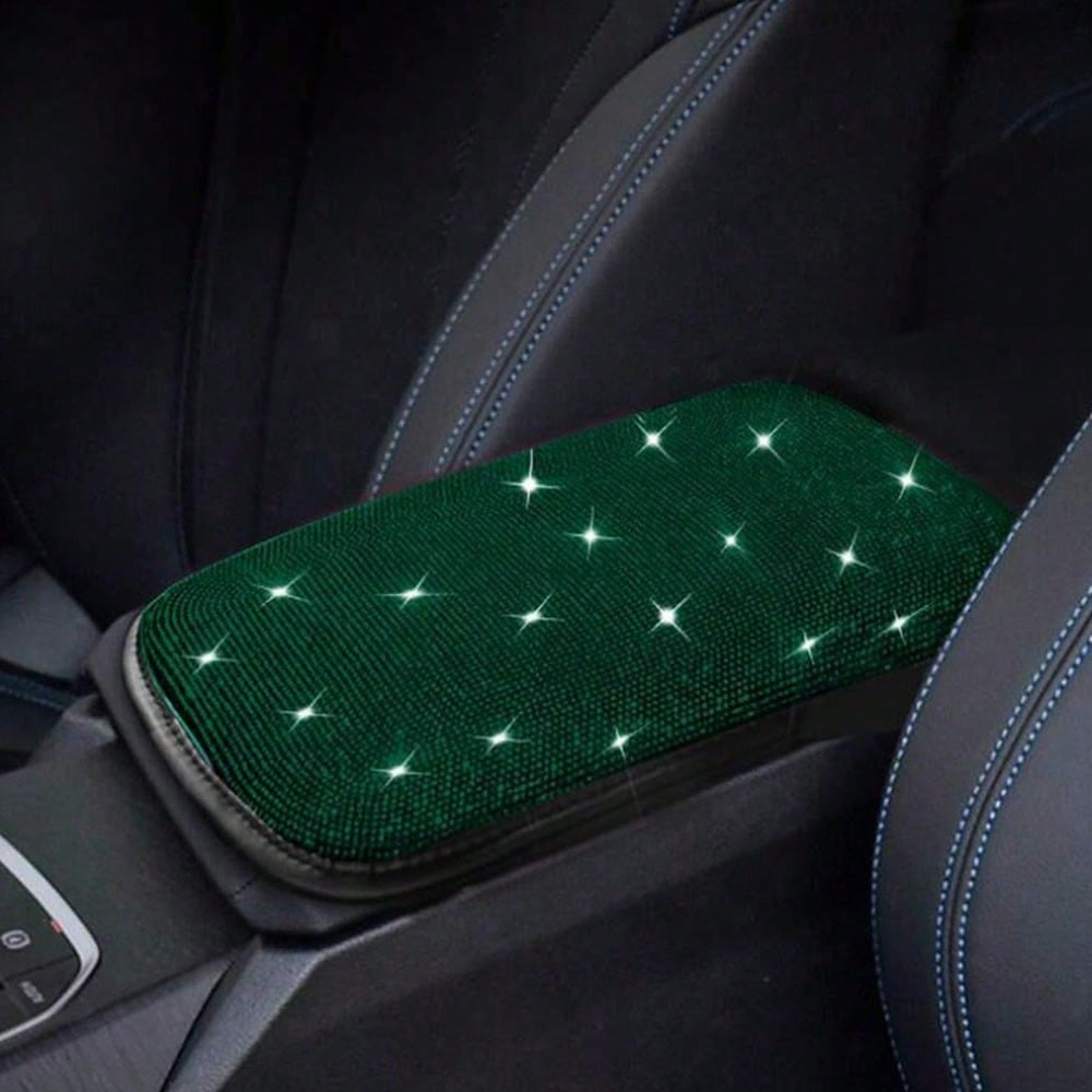 Bling Car Armrest Box Mat, Artificial Diamond Anti-Slip Center Console Cover, Armrest Box Protector Car Decoration Accessories зелёный
Bling Car Armrest Box Mat, Artificial Diamond Anti-Slip Center Console Cover, Armrest Box Protector Car Decoration Accessories зелёный