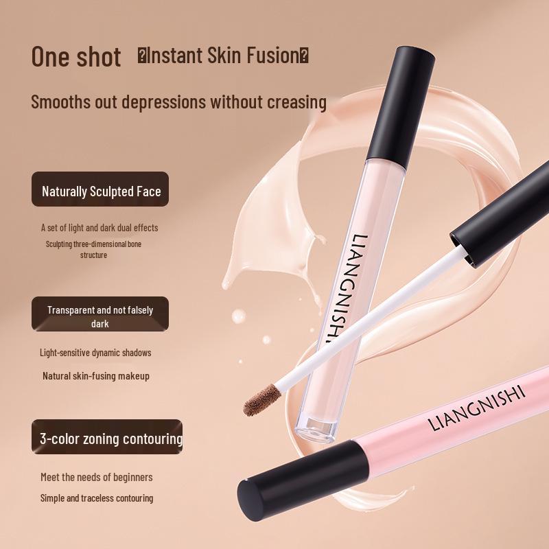 Liangnishi Contouring Liquid: Sculpts, Defines, and Highlights for Natural, Long-Lasting Contours.
Liangnishi Contouring Liquid: Sculpts, Defines, and Highlights for Natural, Long-Lasting Contours.