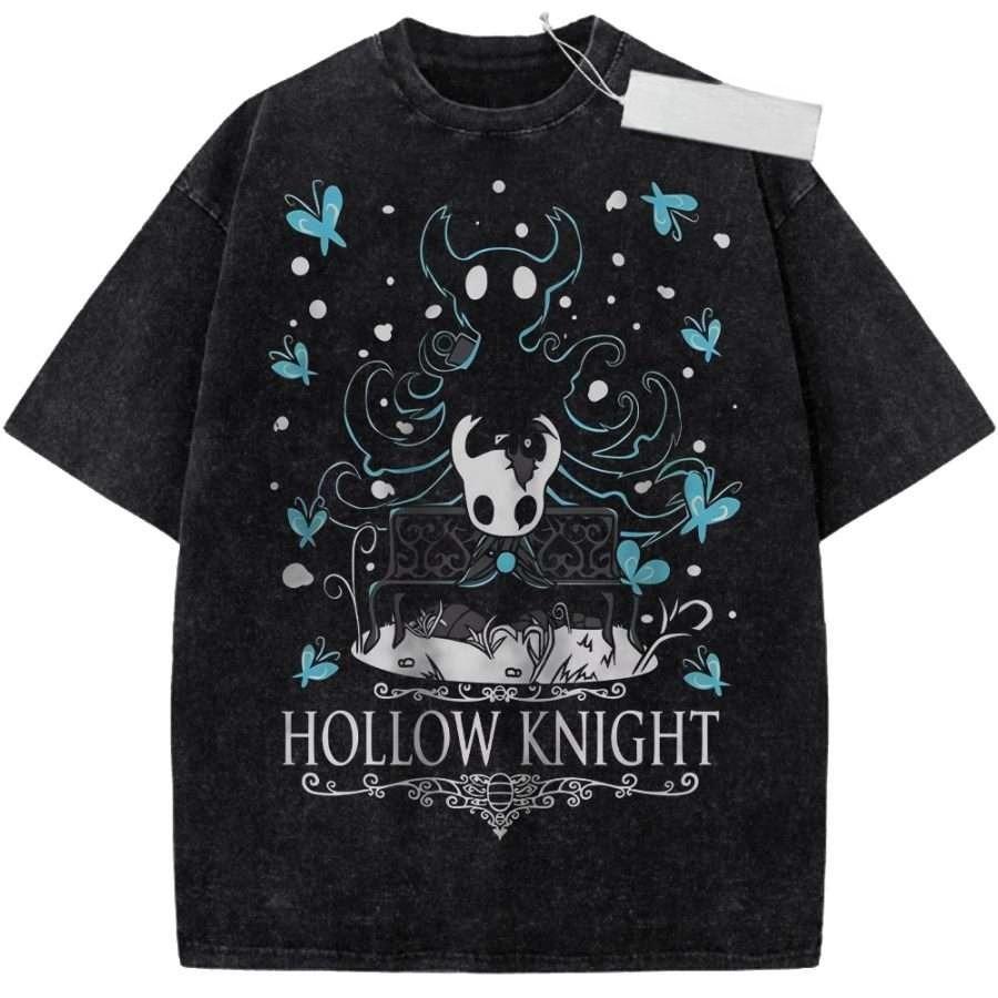 Hollow Knight Anime Lover Washed Tshirt Year round clothing personality Clothes Plus Size Unisex NewModel Couples Retro Fashion S
Hollow Knight Anime Lover Washed Tshirt Year round clothing personality Clothes Plus Size Unisex NewModel Couples Retro Fashion S