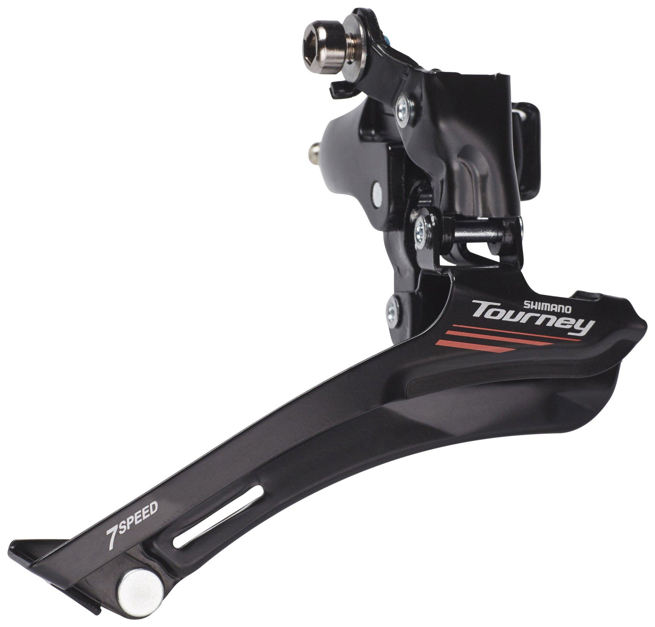 SHIMANO Front Derailleur A Band Type adapter 2X7S Compatible Top 50T EFDA070AX1 FD-A070 34.9mm (31.8/28.6mm included) Gear чорний
SHIMANO Front Derailleur A Band Type adapter 2X7S Compatible Top 50T EFDA070AX1 FD-A070 34.9mm (31.8/28.6mm included) Gear чорний