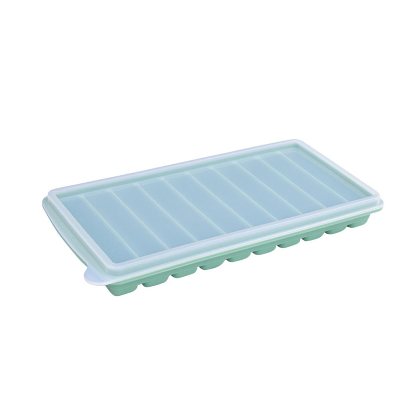 Silicone Ice Cube Tray with Lid Flexible Non-Toxic Material Easy Release Ten Finger Ice Mold for Freezing Water and Beverages One Size зелёный
Silicone Ice Cube Tray with Lid Flexible Non-Toxic Material Easy Release Ten Finger Ice Mold for Freezing Water and Beverages One Size зелёный