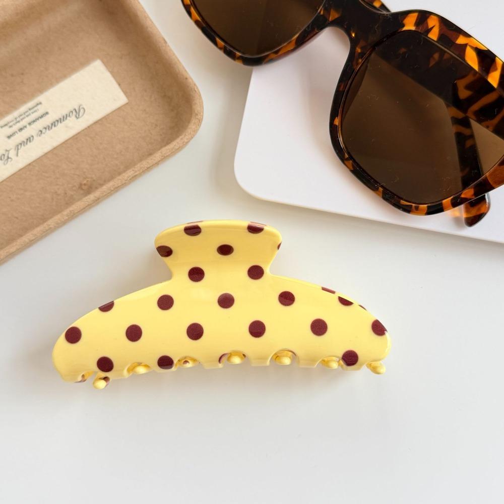Hairpin Acetic Acid Hair Claw Retro Grab Clip Fashion Acetate Shark Clip Female жёлтый
Hairpin Acetic Acid Hair Claw Retro Grab Clip Fashion Acetate Shark Clip Female жёлтый