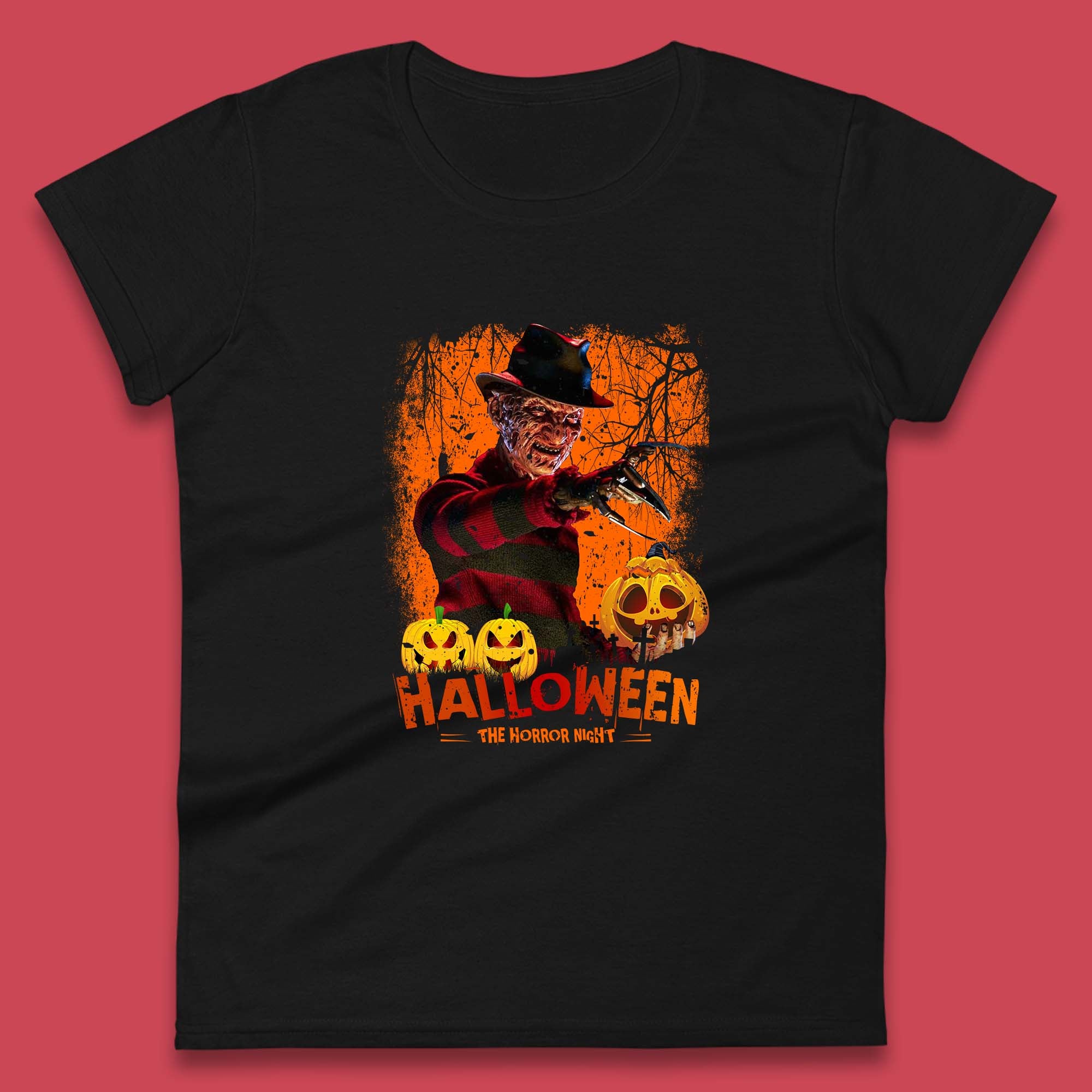 Halloween The Horror Night Freddy Krueger Horror Movie Character Serial Killer Womens Tee T Shirt Mens Tops Unisex Top 4XL
Halloween The Horror Night Freddy Krueger Horror Movie Character Serial Killer Womens Tee T Shirt Mens Tops Unisex Top 4XL