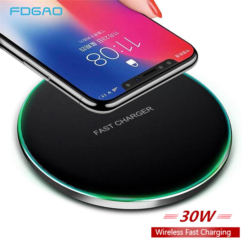 Быстрое беспроводное зарядное устройство 30 Вт для Samsung S22 S21 Note 20, индукционная зарядная панель для Iphone 14 13 12 11 Xs Xr X 8 Airpods Pro
Быстрое беспроводное зарядное устройство 30 Вт для Samsung S22 S21 Note 20, индукционная зарядная панель для Iphone 14 13 12 11 Xs Xr X 8 Airpods Pro