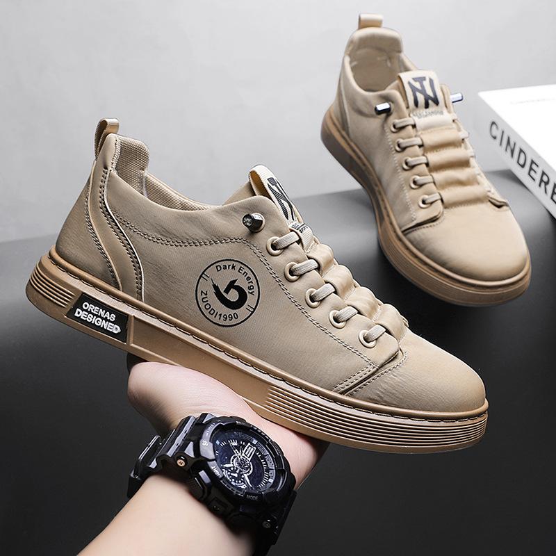 Men s shoes four seasons new Korean version non-slip wear-resistant board shoes fashion trend casual board shoes ice silk cloth umbrella cloth b 39
Men s shoes four seasons new Korean version non-slip wear-resistant board shoes fashion trend casual board shoes ice silk cloth umbrella cloth b 39