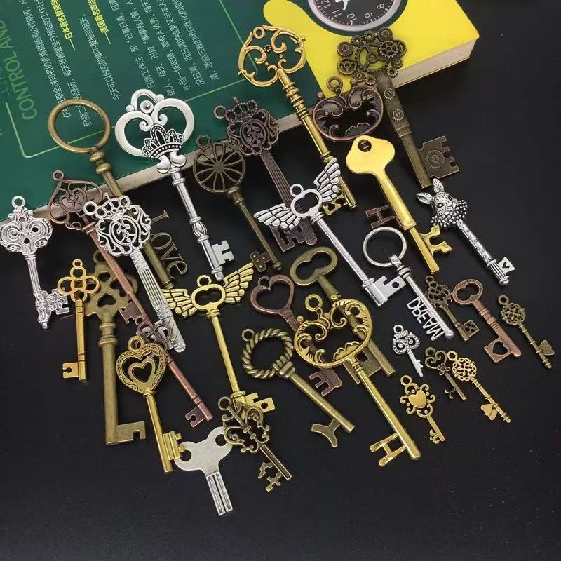 10PCS/pack Key Charms Bracelets Necklace Craft Metal Pendant for Jewelry Making DIY Supplies Small Business Supplies
10PCS/pack Key Charms Bracelets Necklace Craft Metal Pendant for Jewelry Making DIY Supplies Small Business Supplies