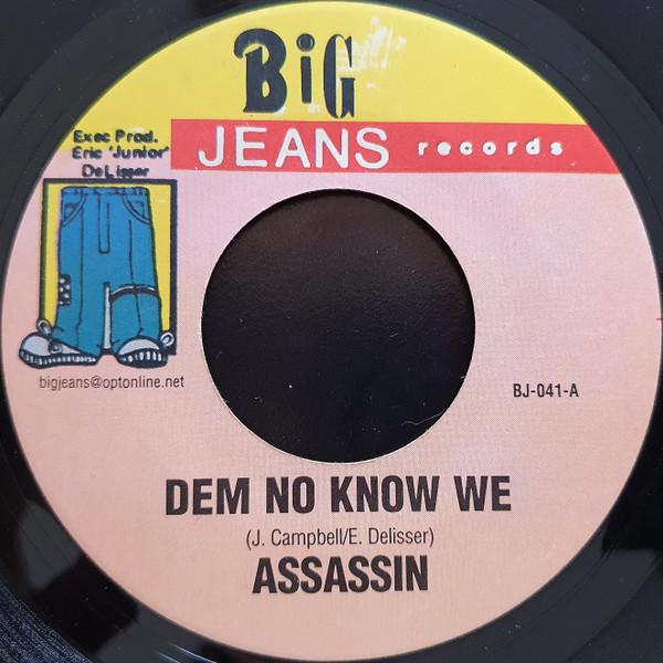 7-дюймовая пластинка ASSASSIN / GHOST & GENERAL B - Dem No Know We / Shame BJ041 Big Jeans Recor 2003 US Регги, Ска и Даб Б/У
7-дюймовая пластинка ASSASSIN / GHOST & GENERAL B - Dem No Know We / Shame BJ041 Big Jeans Recor 2003 US Регги, Ска и Даб Б/У