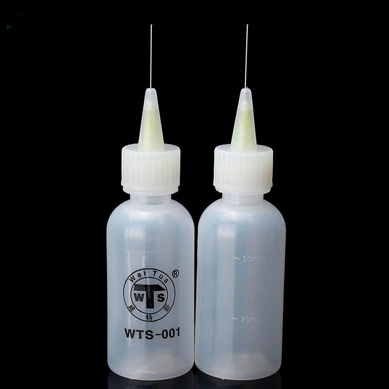 3pcs 50ml Soldering Cleaning Clear Liquid Flux Plastic Hand Bottle Needle Tip Alcohol Oil Dispenser Cleaner DIY 3Pcs
3pcs 50ml Soldering Cleaning Clear Liquid Flux Plastic Hand Bottle Needle Tip Alcohol Oil Dispenser Cleaner DIY 3Pcs