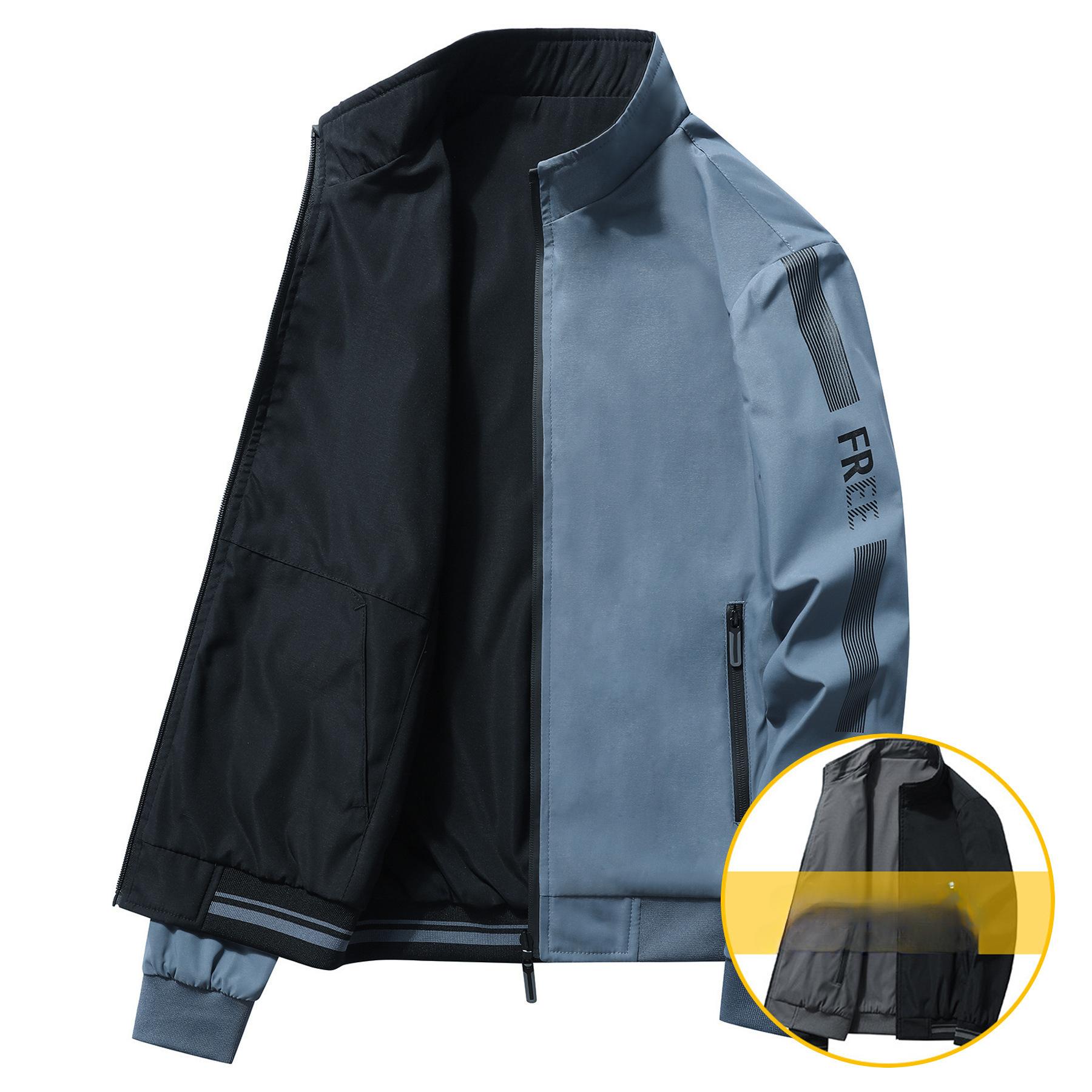 Двусторонняя куртка для мужчин, свободная хлопковая куртка на весну и осень, летная куртка, бейсбольная куртка, повседневная мужская куртка, мужская куртка 2XL
Двусторонняя куртка для мужчин, свободная хлопковая куртка на весну и осень, летная куртка, бейсбольная куртка, повседневная мужская куртка, мужская куртка 2XL