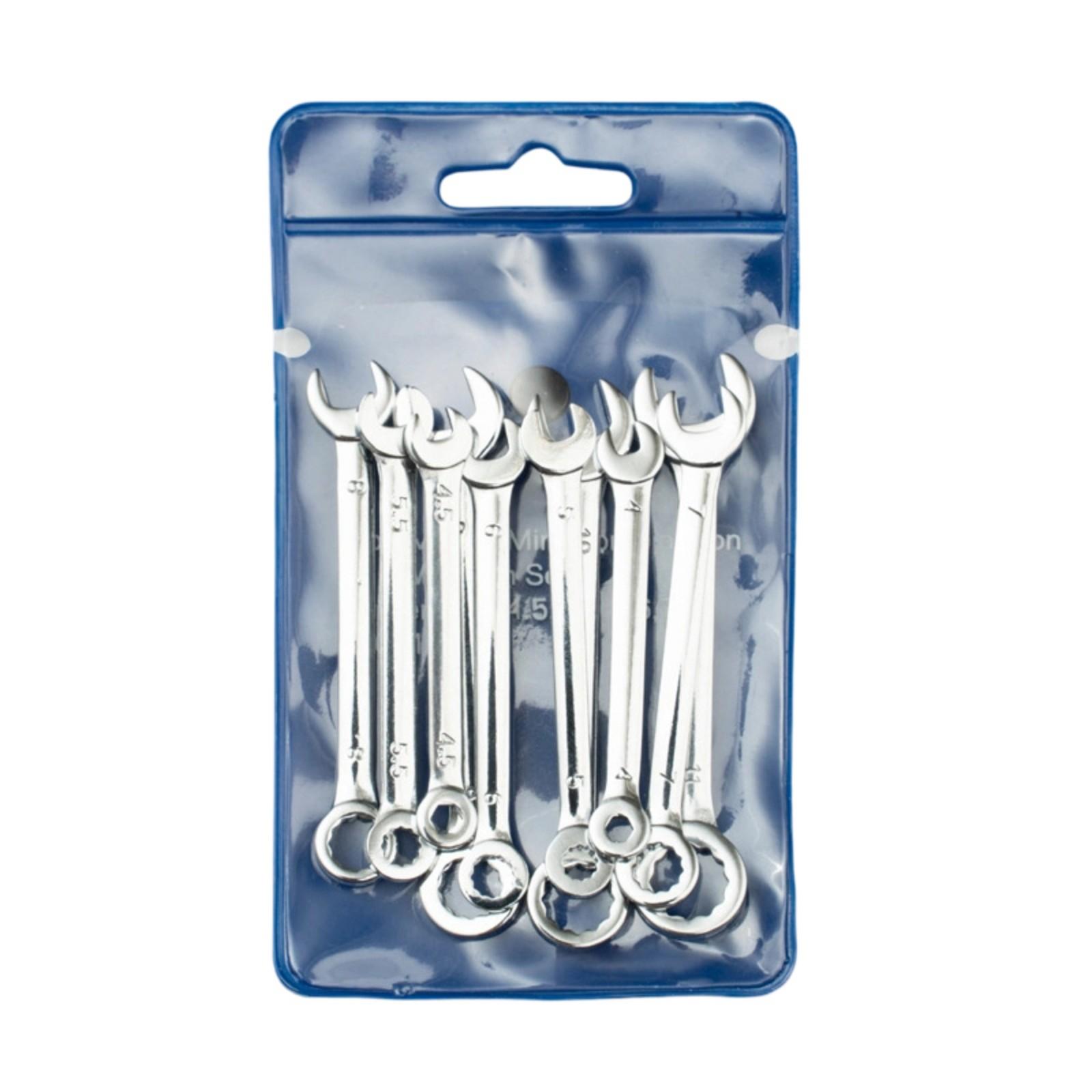 10Pcs Double Ended Spanner Wrench Hand Tool Spanner Pocket Wrench for Car Automotive Equipment Maintenance
10Pcs Double Ended Spanner Wrench Hand Tool Spanner Pocket Wrench for Car Automotive Equipment Maintenance