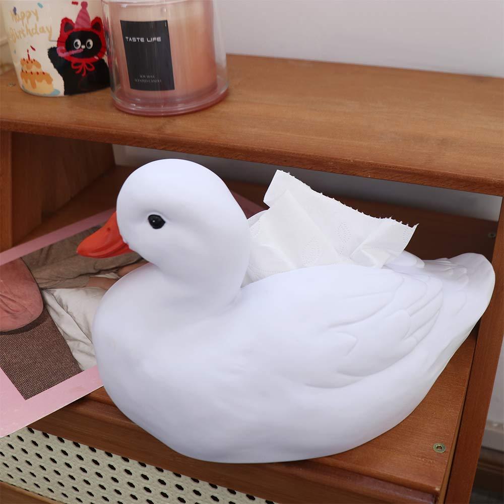 Animal Ornament Resin Duck Tissue Box Hollow Bottom Creative Paper Storage Case Tea Table
Animal Ornament Resin Duck Tissue Box Hollow Bottom Creative Paper Storage Case Tea Table