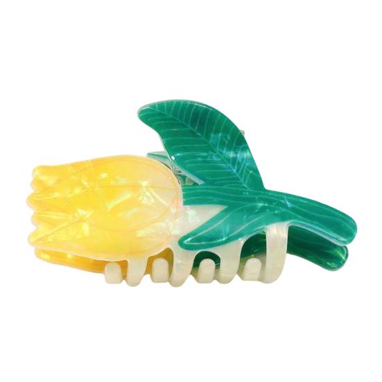 Hair Claw Tulip Shape Back Head Shower Clip Anti-slip Teeth Medium Size Shark Hair Claw Versatile Hair Accessory жёлтый
Hair Claw Tulip Shape Back Head Shower Clip Anti-slip Teeth Medium Size Shark Hair Claw Versatile Hair Accessory жёлтый