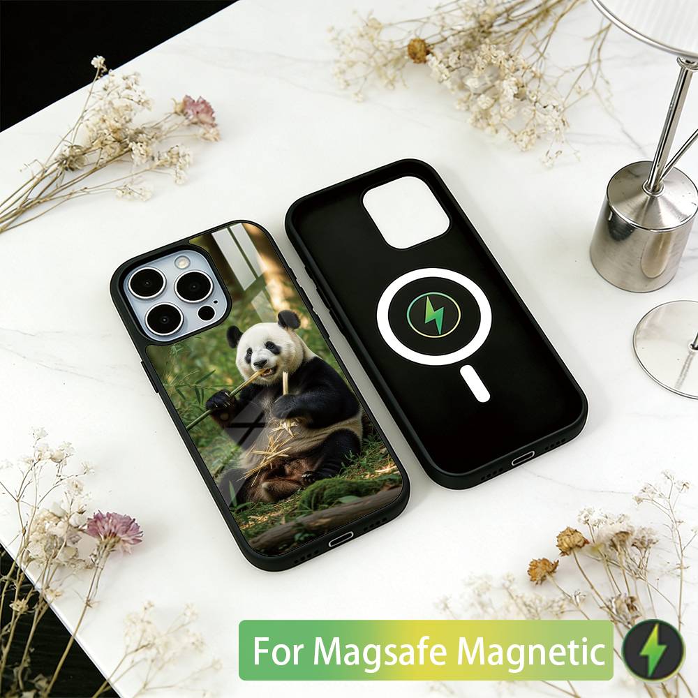 Animal Panda Phone Case For iPhone17,16,15,14,13,12,11 Plus,Pro Magnetic For Magsafe Wireless Charging iPhone11Pro
Animal Panda Phone Case For iPhone17,16,15,14,13,12,11 Plus,Pro Magnetic For Magsafe Wireless Charging iPhone11Pro