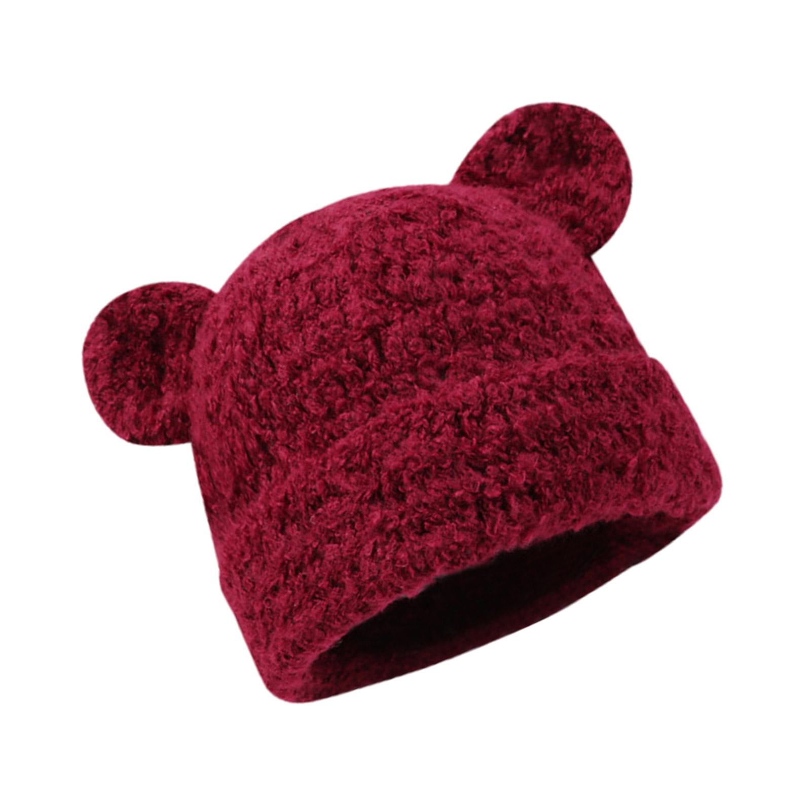 Fashion Bear Ear Caps for Teens And Women Windproof Thicken Skull Hat Warm Beanies Hat Outdoor Sport Winter Headwear бордовый
Fashion Bear Ear Caps for Teens And Women Windproof Thicken Skull Hat Warm Beanies Hat Outdoor Sport Winter Headwear бордовый