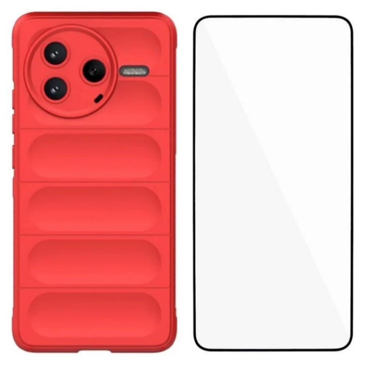For Xiaomi Redmi K80 5G/Xiaomi Poco F7 Pro 5G TPU Case WANLONFENG HD Series Anti Slip Phone Cover with Tempered Glass Red
For Xiaomi Redmi K80 5G/Xiaomi Poco F7 Pro 5G TPU Case WANLONFENG HD Series Anti Slip Phone Cover with Tempered Glass Red
