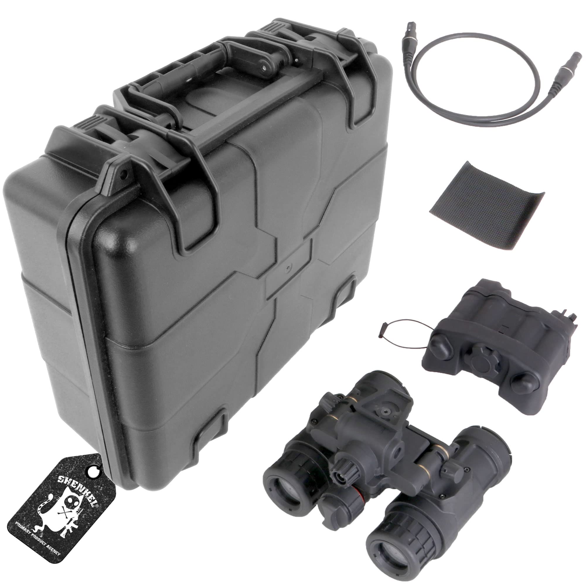 Dummy Night Vision with Dedicated Hard Replica AN/PVS-3 Goggles, Binocular, Case,
Dummy Night Vision with Dedicated Hard Replica AN/PVS-3 Goggles, Binocular, Case,