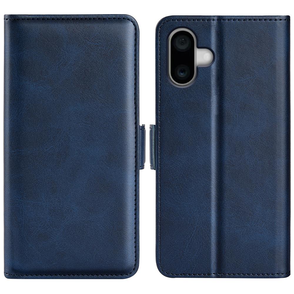 For iPhone 16 Case Folio Flip Leather Wallet Stand Phone Cover 
For iPhone 16 Case Folio Flip Leather Wallet Stand Phone Cover