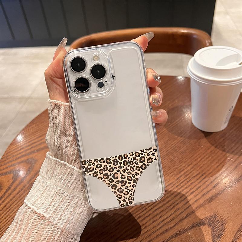 Leopard Underwear Phone Case for iPhone 17 Air 16 15 14 13 12 11 Pro Max Plus Mini 8 7 Soft Transparent Cover Fundas Accessory iPhone 13Mini
Leopard Underwear Phone Case for iPhone 17 Air 16 15 14 13 12 11 Pro Max Plus Mini 8 7 Soft Transparent Cover Fundas Accessory iPhone 13Mini