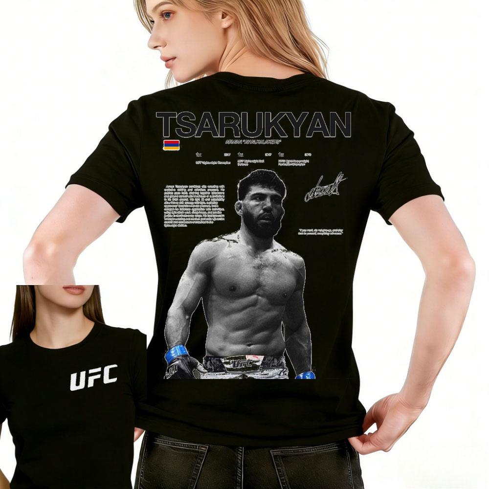 Летняя футболка UFC 2026 Арман Царукян Боевая Графическая Футболка Женская Спортивная Хлопковая с Коротким Рукавом Свободная Повседневная Рубашка для Фитнеса Унисекс S
Летняя футболка UFC 2026 Арман Царукян Боевая Графическая Футболка Женская Спортивная Хлопковая с Коротким Рукавом Свободная Повседневная Рубашка для Фитнеса Унисекс S