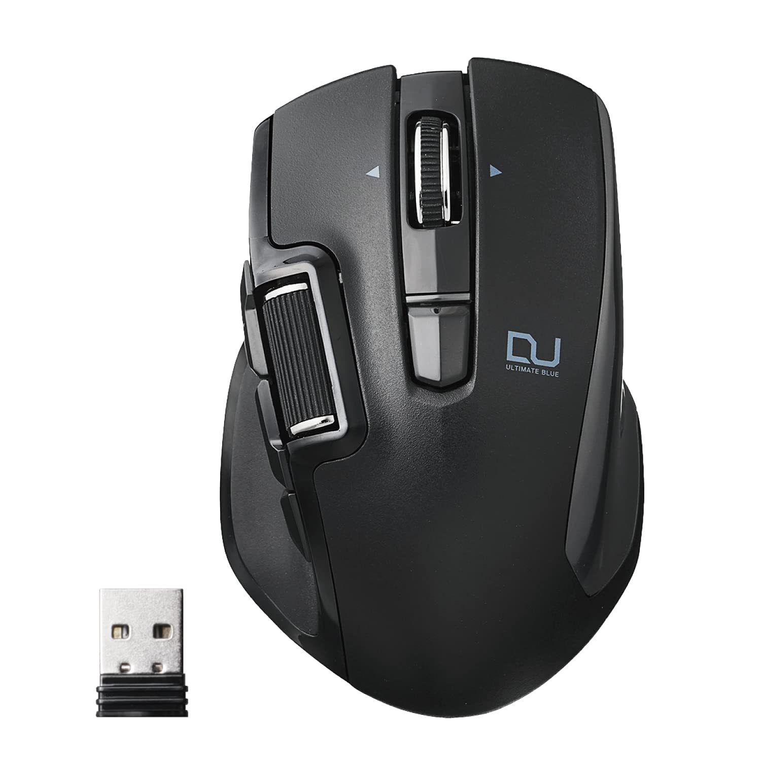 ELECOM Mouse Wireless S Size Small 6 Buttons DUAL Series Equipped with Hardware Macro Side Wheel High Speed Scroll Ultimate Blue Sensor Black
ELECOM Mouse Wireless S Size Small 6 Buttons DUAL Series Equipped with Hardware Macro Side Wheel High Speed Scroll Ultimate Blue Sensor Black