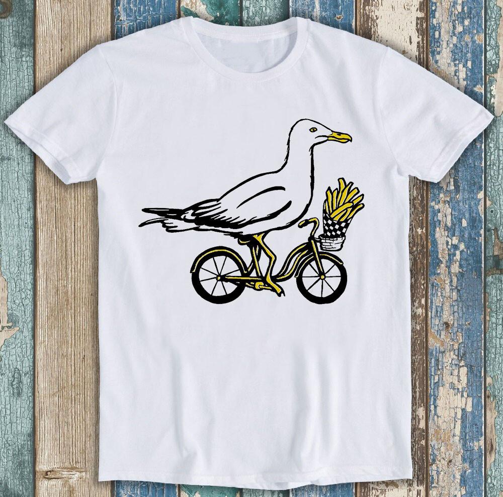 Seagull On Bike Bird Fries Cycle Parody Meme Funny Unisex Gift Tee T Shirt M2943 4XL
Seagull On Bike Bird Fries Cycle Parody Meme Funny Unisex Gift Tee T Shirt M2943 4XL
