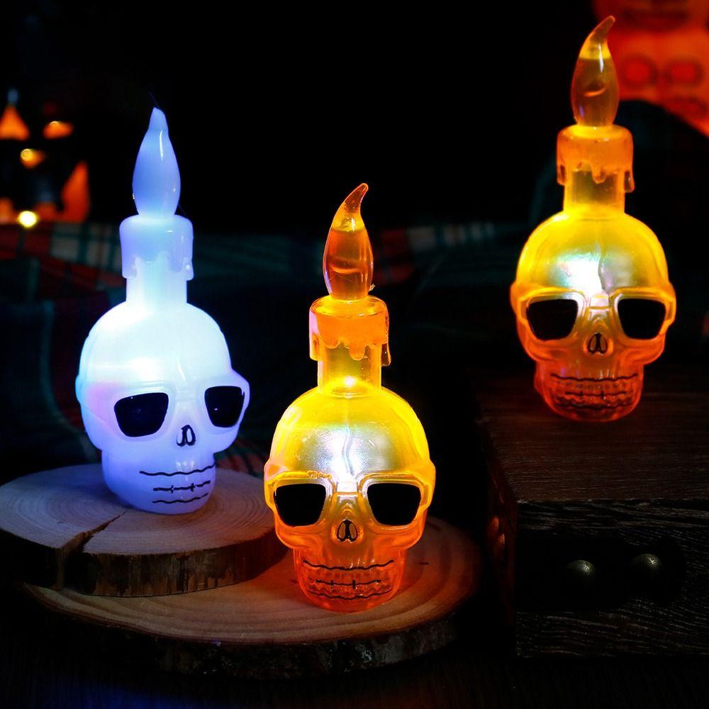 Scary Atmosphere Halloween Wind Light Jack-o -lantern Electronic Candle Light Ghost Festival Props
Scary Atmosphere Halloween Wind Light Jack-o -lantern Electronic Candle Light Ghost Festival Props