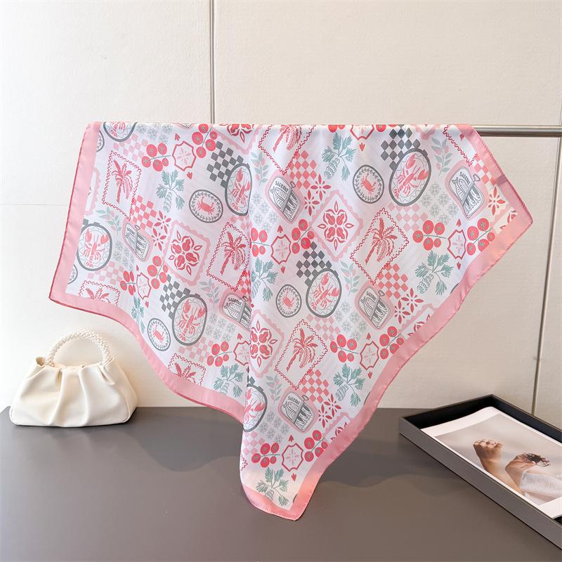 2026 New Spring Summer Women Scarf Silk Print Satin Scarves Shawl Headband Hijab Bandana Wrap Bufanda Fashion 70*70cm 70x70cm
2026 New Spring Summer Women Scarf Silk Print Satin Scarves Shawl Headband Hijab Bandana Wrap Bufanda Fashion 70*70cm 70x70cm