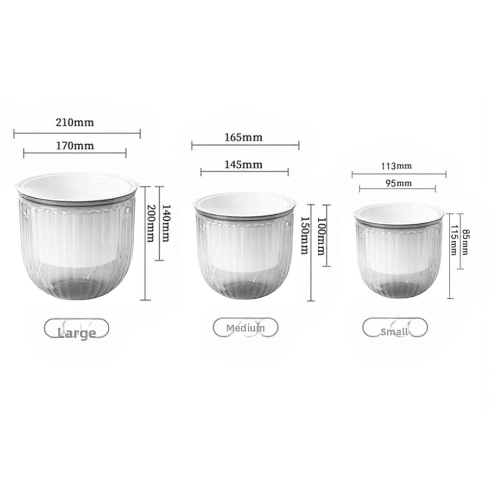 Hanging Basket Flower Pot with Integrated Self-Watering Mechanism for Balcony For Garden Indoor Outdoor Use Plastic S
Hanging Basket Flower Pot with Integrated Self-Watering Mechanism for Balcony For Garden Indoor Outdoor Use Plastic S