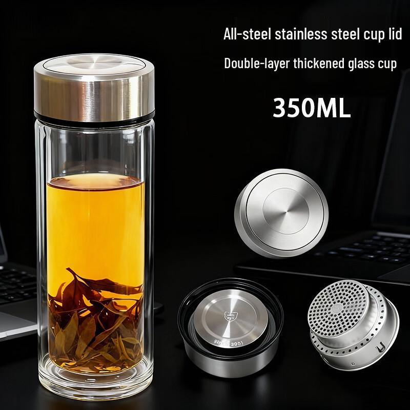 Handon Double-Layer High Borosilicate Glass Cup, 350ml
Handon Double-Layer High Borosilicate Glass Cup, 350ml