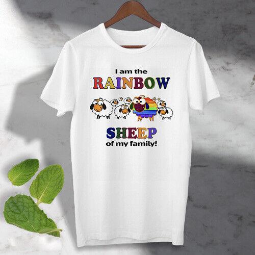 Rainbow Sheep Of the Family LGBT Gay Pride Lesbian Soho T-Shirt ideal present 4XL
Rainbow Sheep Of the Family LGBT Gay Pride Lesbian Soho T-Shirt ideal present 4XL