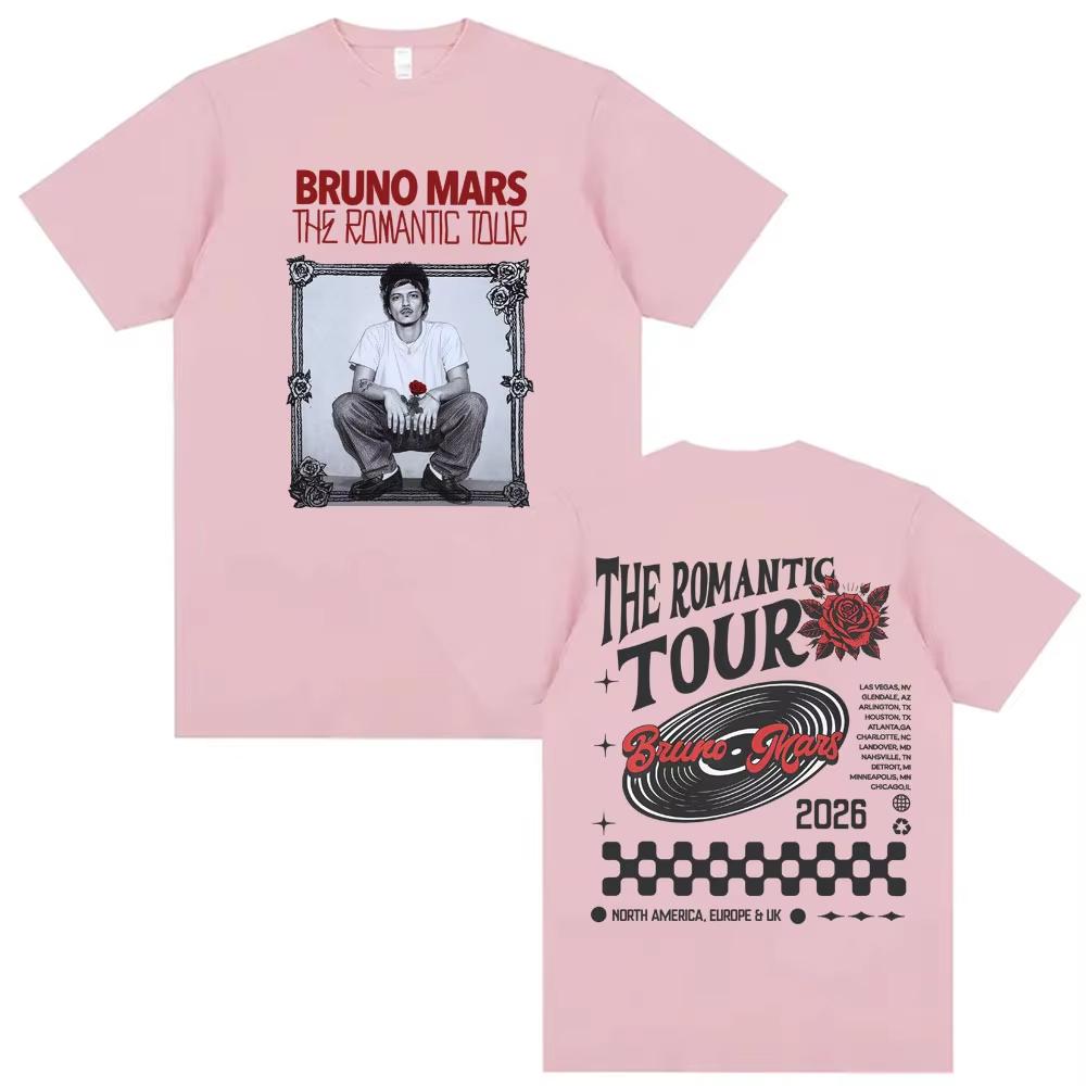 Bruno Mars The Romantic Tour 2026 Spring summer new Print T Shirt Men Women Hip Hop Punk Pop Music Tshirt High Quality Cozy Top 4XL
Bruno Mars The Romantic Tour 2026 Spring summer new Print T Shirt Men Women Hip Hop Punk Pop Music Tshirt High Quality Cozy Top 4XL