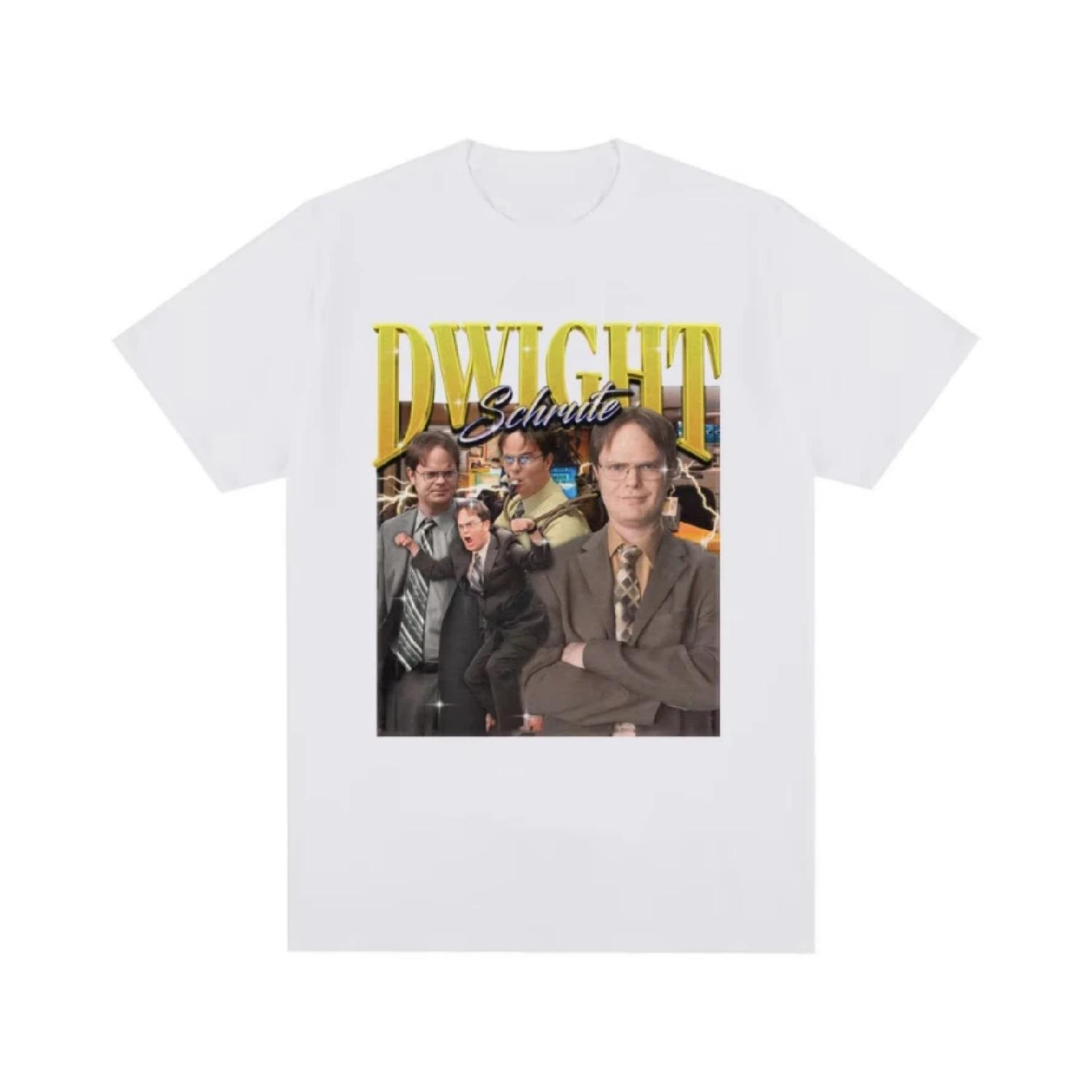 Dwight Schrute Michael Scott Homage The Office T-shirt Tv Series T Shirt Men Women Cotton Casual Short Sleeve Oversized T-Shirts XXXXXL чорний
Dwight Schrute Michael Scott Homage The Office T-shirt Tv Series T Shirt Men Women Cotton Casual Short Sleeve Oversized T-Shirts XXXXXL чорний