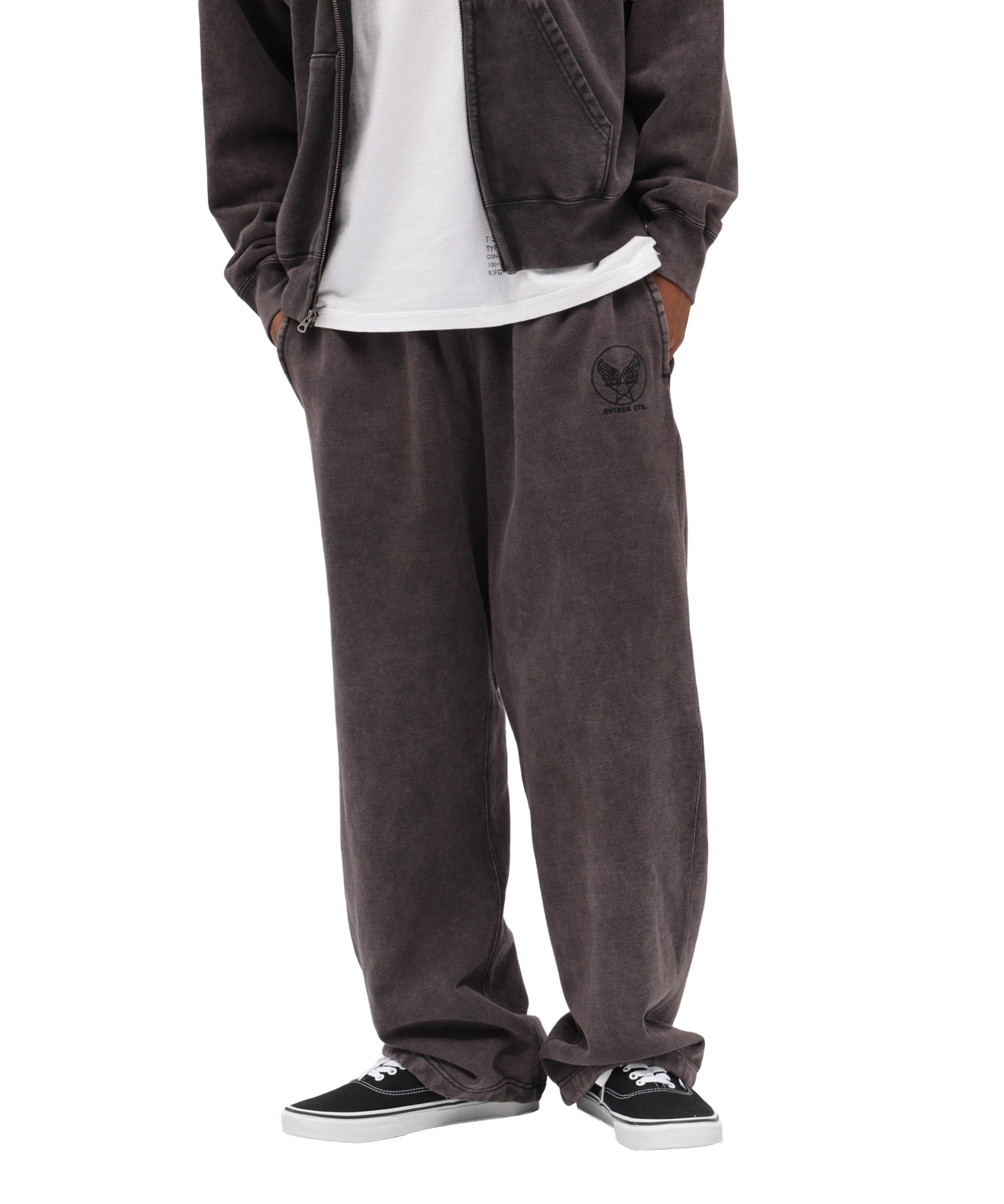 AVIREX ACID WASH SWEAT PANTS men s L 410 charcoal 783-6110001
AVIREX ACID WASH SWEAT PANTS men s L 410 charcoal 783-6110001