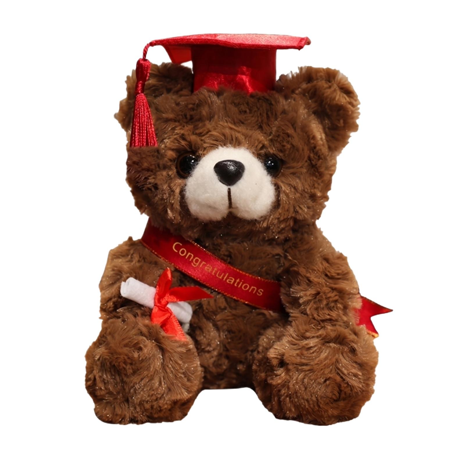 Graduation Cap Bear Plush Toy, Dog Shaped, Wearing A Graduation Cap And Gown, Is The Ideal Graduation Day Gift. One Size червоний
Graduation Cap Bear Plush Toy, Dog Shaped, Wearing A Graduation Cap And Gown, Is The Ideal Graduation Day Gift. One Size червоний